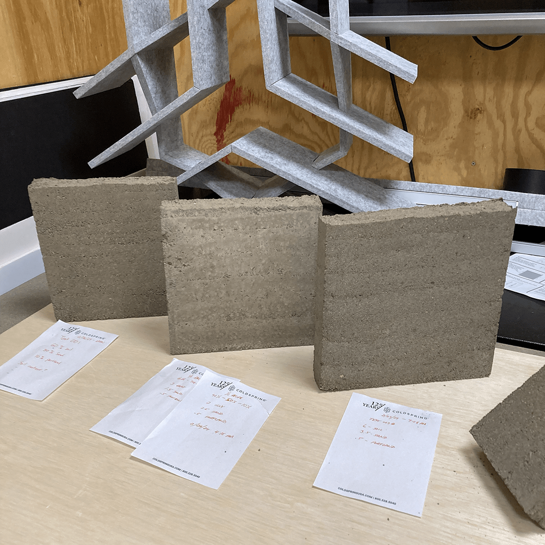 8×8 Rammed Earth Studies&nbsp;#1,3,4